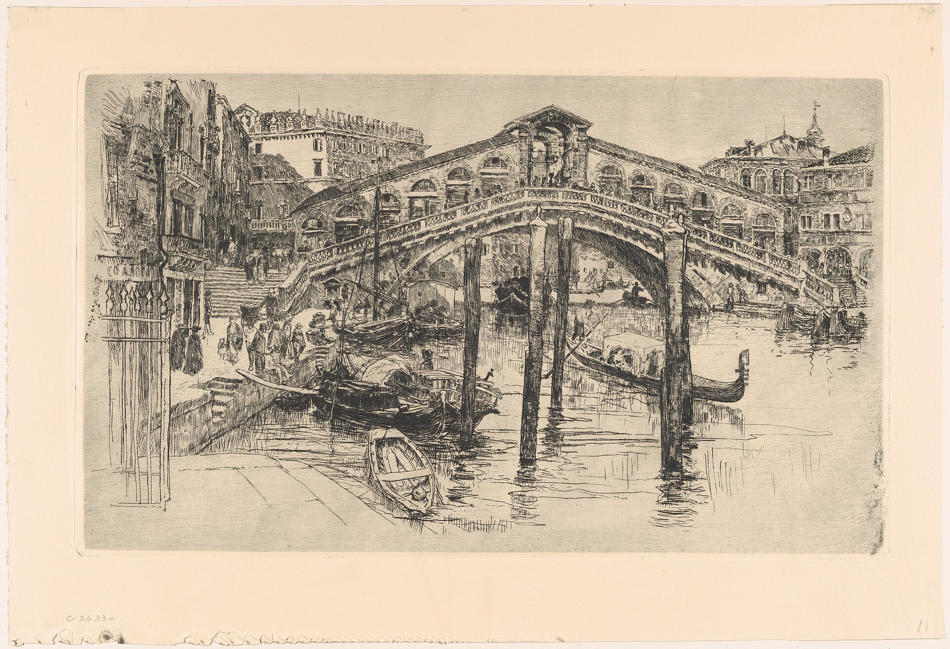 A traveller’s view over an Italian canal